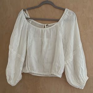 Free People Off Shoulder Shirt